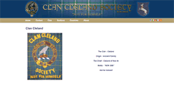 Desktop Screenshot of clan-cleland.org